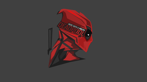 Deadpool, Artwork, Minimalist, 4K wallpaper