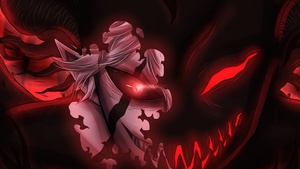 Liebe, Black Clover, Devil, Evil laugh, 4K wallpaper