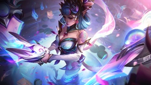 Evelynn, League of Legends, 4K wallpaper