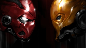 Deathstroke, Red Hood, Superheroes, Artwork, Artist, Artstation, 4K wallpaper