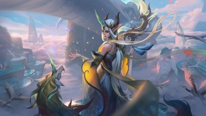 Soraka (LoL), Immortal Journey, League of Legends, 4K wallpaper