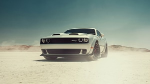 Dodge Challenger, Cars, Behance, 4K wallpaper