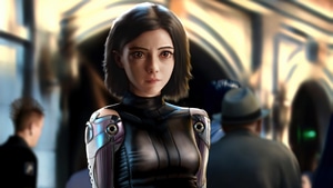 Alita Battle Angel, Artist, Digital Art, 4K wallpaper