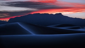 Desert, Dune, Landscape, Nature, Sunset, 4K wallpaper
