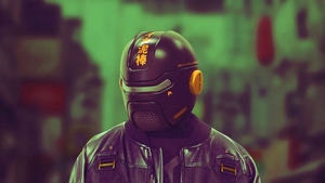 Cop, Police, Artist, Artwork, Digital Art, 4K wallpaper