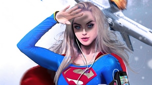Supergirl, Superheroes, Artwork, Artist, Artstation, 4K wallpaper