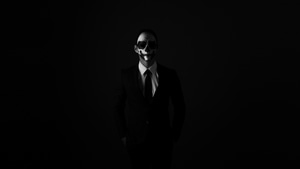 Anonymus, Monochrome, Black And White, Dark, Black, 4K wallpaper