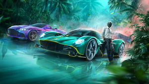 Aston Martin Valkyrie, PUBG MOBILE, 4K wallpaper