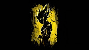 Goku, Anime, Artwork, 4K wallpaper