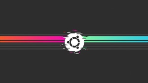 Ubuntu, Computer, Minimalism, Minimalist, Artist, Artwork, Digital Art, Glitch, 4K wallpaper