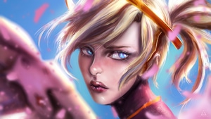 Mercy Overwatch, Overwatch, Games, Xbox Games, Ps Games, Pc Games, Deviantart, 4K wallpaper