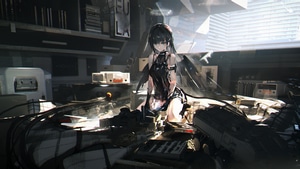 Anime Girl, Anime, Scifi, Artist, Artwork, Digital Art, 4K wallpaper