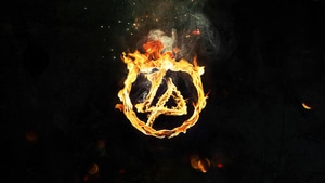 Linkin Park, Music, Logo, 4K wallpaper