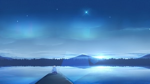 Anime Girl, Anime, Artist, Artwork, Digital Art, Scenery, 4K wallpaper