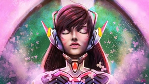 Dva Overwatch, Overwatch, Games, Artist, Digital Art, Deviantart, 4K wallpaper