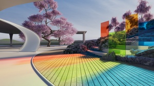 Modern, Outdoor, Colorful, Microsoft Design, Aesthetic, 4K wallpaper