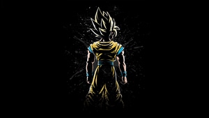 Goku, Anime, Artwork, 4K wallpaper