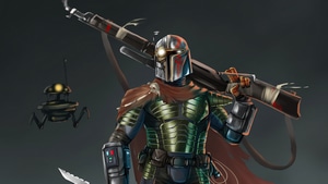 The Mandalorian, Tv Shows, Star Wars, Artwork, Artstation, 4K wallpaper