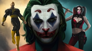 Joker, Black Adam, Superheroes, Artwork, Artist, Artstation, 4K wallpaper