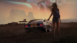 Artist, Artwork, Artstation, Mustang, 4K wallpaper