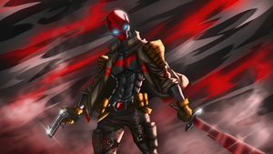 Red Hood, Superheroes, Artwork, Artist, Artstation, 4K wallpaper