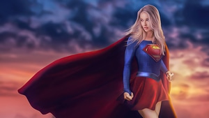 Supergirl, Superheroes, Artwork, Artist, Artstation, Cosplay, 4K wallpaper