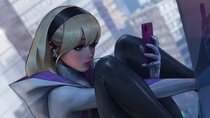 Gwen Stacy, Superheroes, Artist, Artwork, Digital Art, Artstation, 4K wallpaper