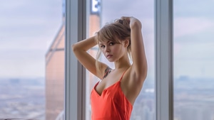 Anastasia Scheglova, Girls, Model, 4K wallpaper