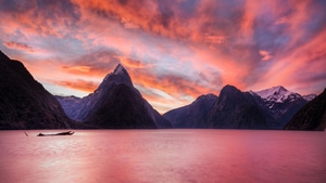 New Zealand, Mountains, Nature, 4K wallpaper