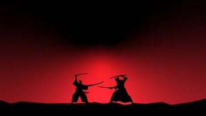 Artist, Artwork, Digital Art, Samurai, 4K wallpaper