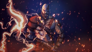 Kratos, God Of War, Games, Artstation, 4K wallpaper