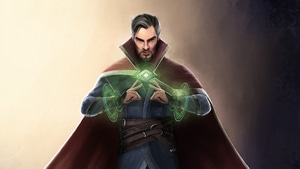 Doctor Strange, Superheroes, Artwork, Artist, Artstation, 4K wallpaper