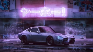 Nissan, Cars, Artist, Artwork, Digital Art, 4K wallpaper