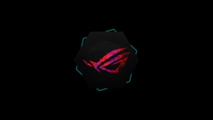 Republic Of Gamers, Asus, Computer, Logo, Minimalism, Minimalist, Dark, Black, 4K wallpaper