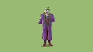 Joker, Minimalism, Minimalist, Artist, Artwork, Digital Art, Artstation, 4K wallpaper