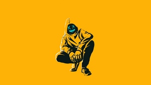 Anonymus, Mask, Artist, Artwork, Digital Art, 4K wallpaper