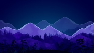 Artist, Artwork, Digital Art, Mountains, 4K wallpaper