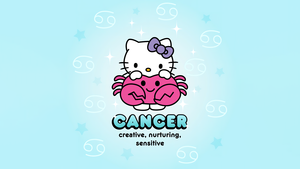 Hello Kitty, Zodiac sign, Creative, Sanrio, 4K wallpaper