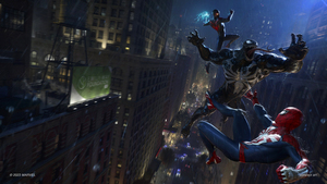 Marvels Spider-Man 2, Venom, Miles Morales, Spider-Man, PlayStation 5, Spiderman, 4K wallpaper