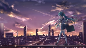Hatsune Miku, Anime Girl, Anime, 4K wallpaper