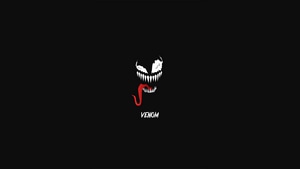 Venom, Superheroes, Artwork, Artist, Artstation, Minimalism, Dark, Black, 4K wallpaper