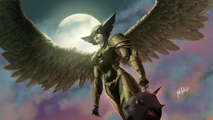 Hawkgirl, Superheroes, Artwork, Artist, Artstation, 4K wallpaper