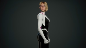Gwen Stacy, Superheroes, Artwork, Artstation, 4K wallpaper