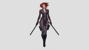Black Widow, Superheroes, Artwork, Artist, Artstation, 4K wallpaper