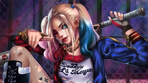 Harley Quinn, Superheroes, Artwork, Artist, Artstation, 4K wallpaper