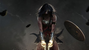 Wonder Woman, Superheroes, Artwork, 4K wallpaper