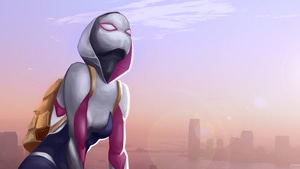 Gwen Stacy, Superheroes, Artwork, Art, Artstation, 4K wallpaper