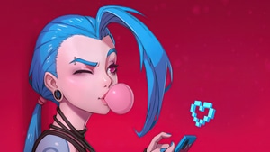 Jinx League Of Legends, League Of Legends, Games, Artstation, 4K wallpaper