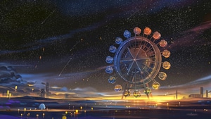 Ferris Wheel, Artist, Artwork, Digital Art, 4K wallpaper