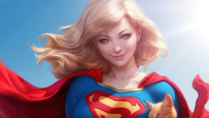Supergirl, Superheroes, Artwork, 4K wallpaper